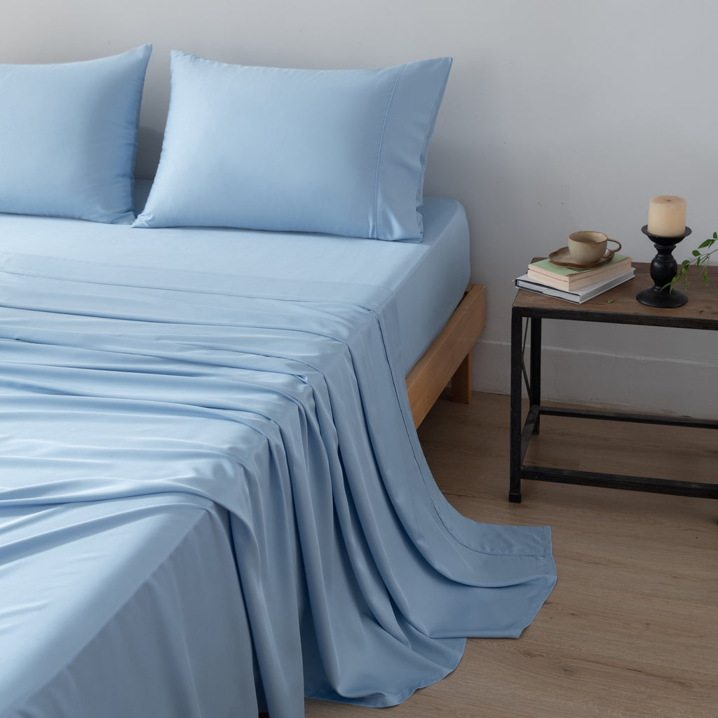100% Bamboo Sheet Sets - Blue Breeze