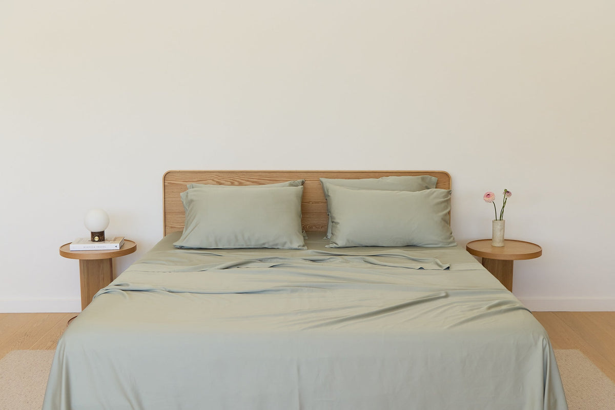 Olive Bamboo Sheet Set