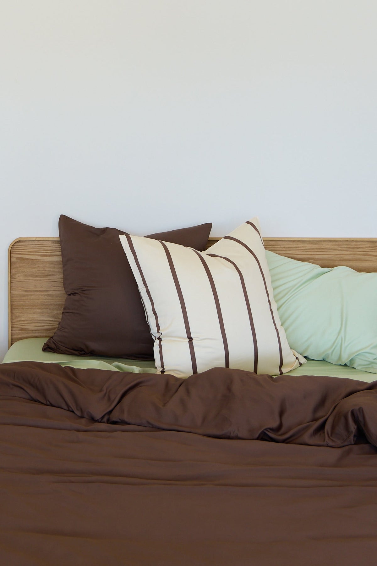 Chocolate Bamboo Quilt Cover