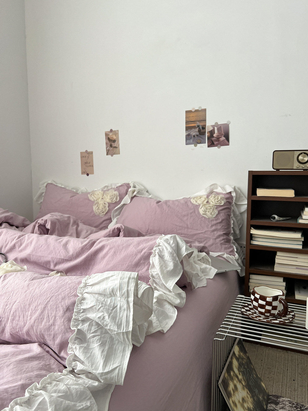 Soft Girl Romantic Floral Bedding