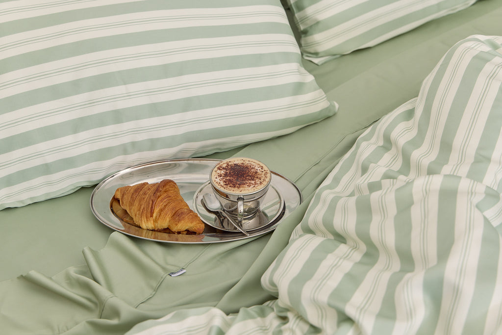 Pistachio Bamboo Fitted Sheet