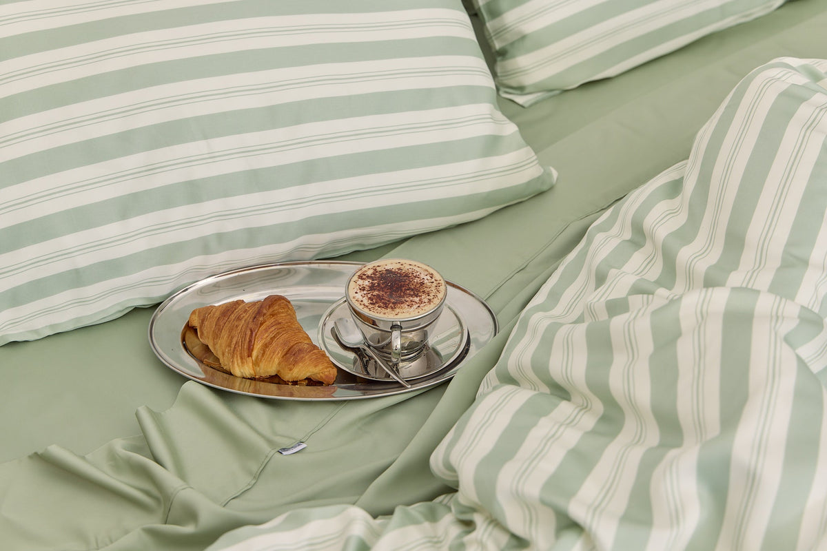 Pistachio Bamboo Fitted Sheet