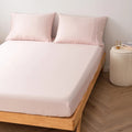Bamboo Fitted Sheet - Blush