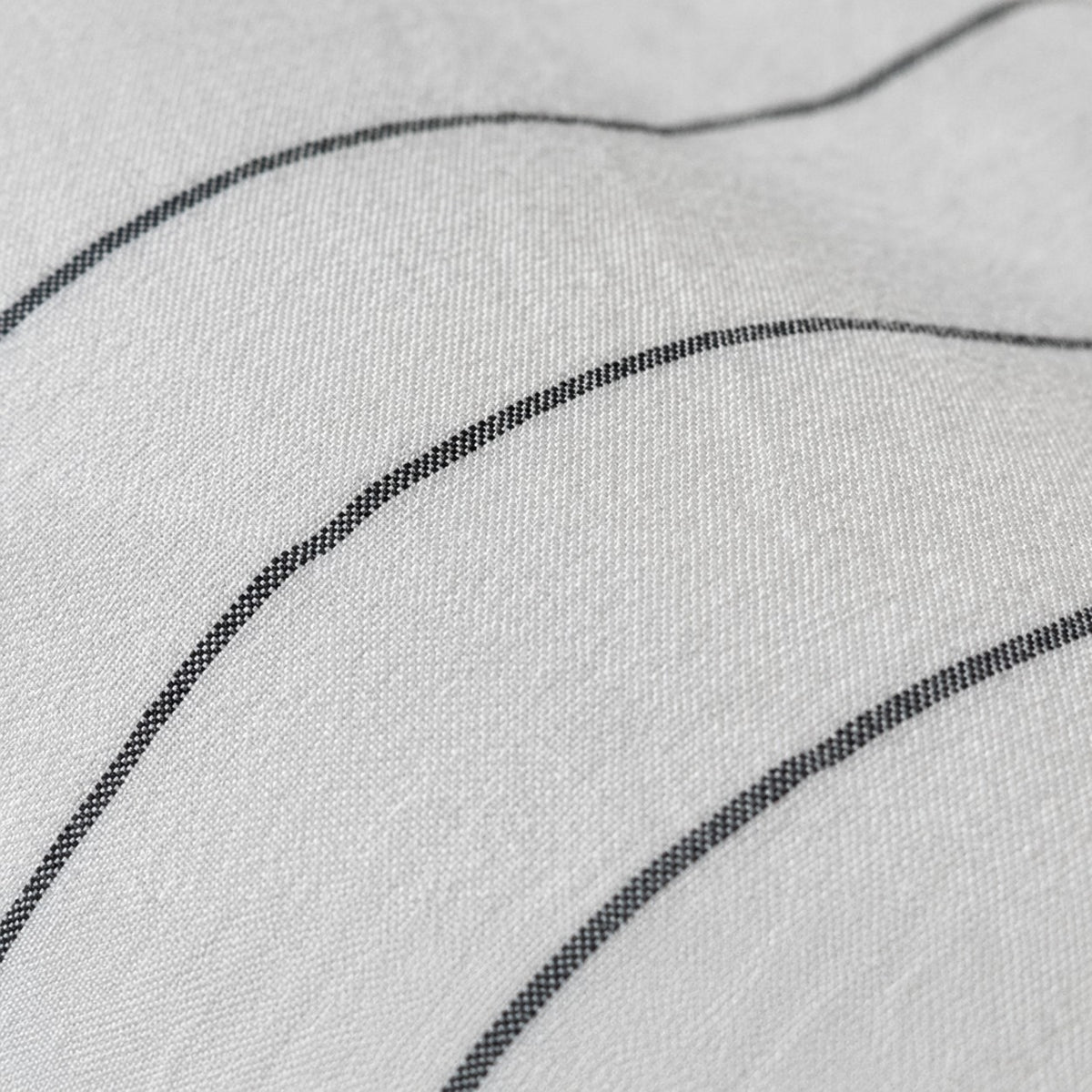 Vintora Minimalist White Striped Washed Cotton Bedding Set for Everyday Comfort G116