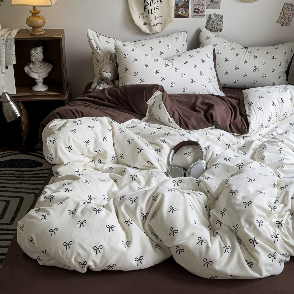 Little Coquette Bows Bedding Set