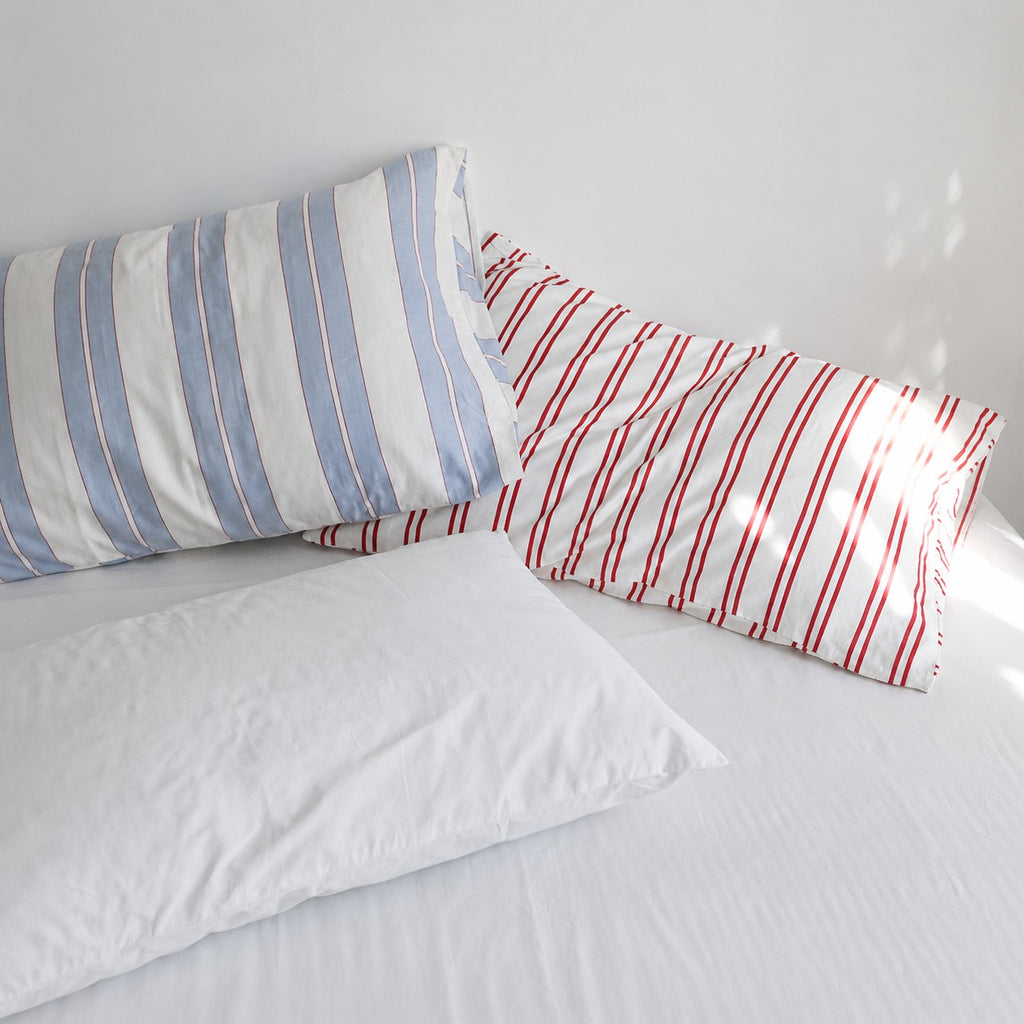 Vintora Haven Stripe Cotton 4 Piece Bedding Set G106