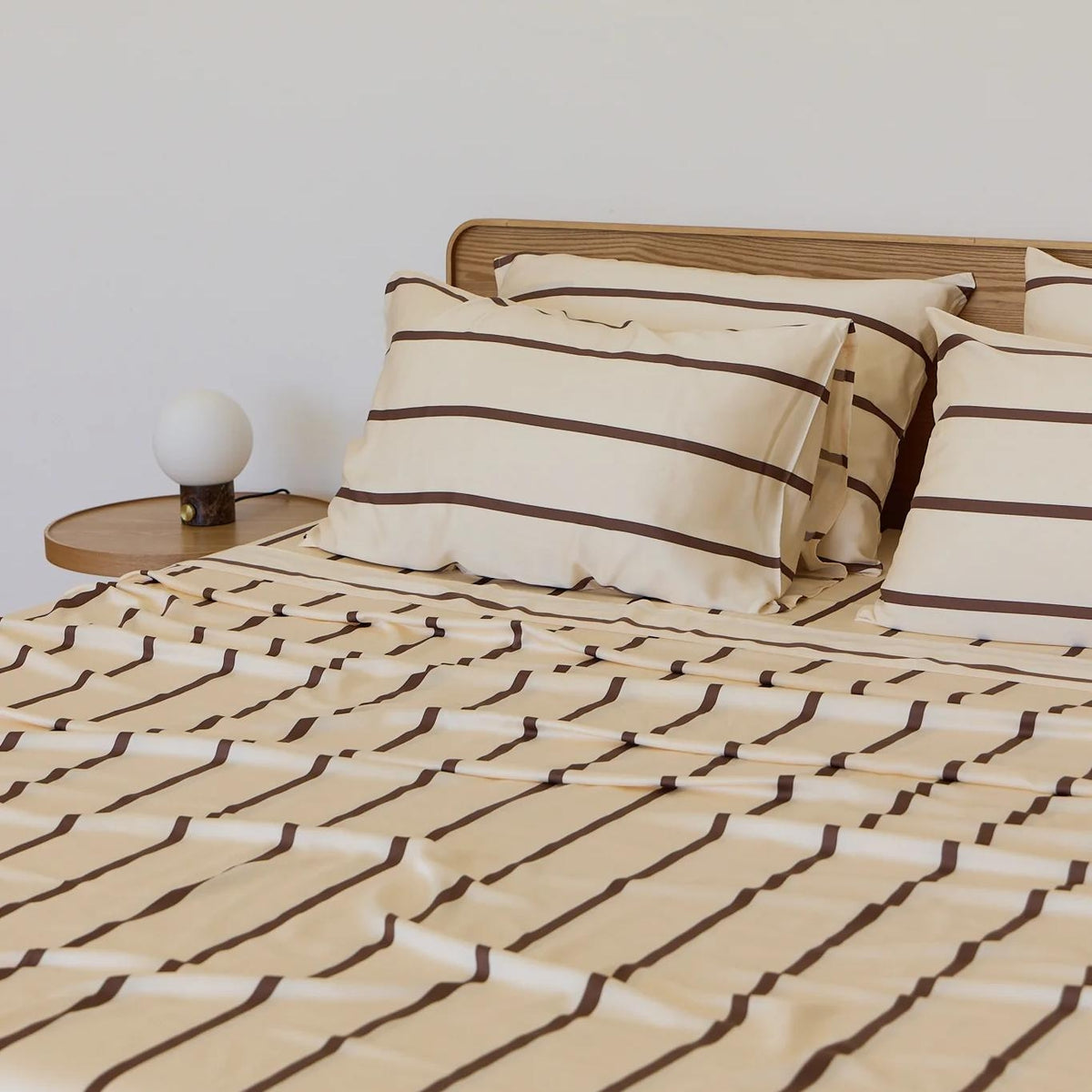 Stripe Bamboo Bedding Set