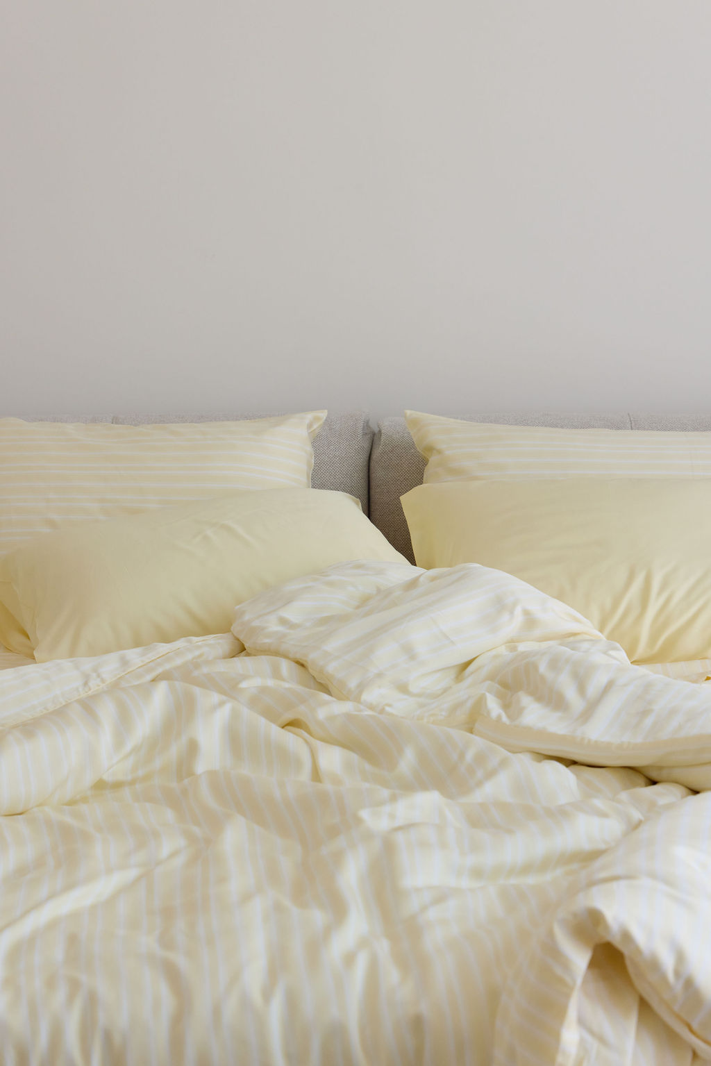 Butter Stripe Bamboo Pillowslip
