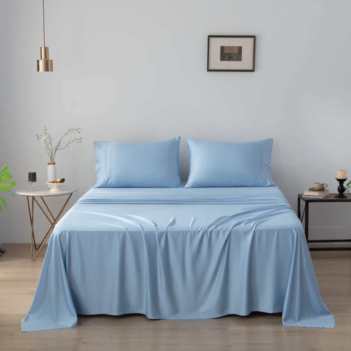 100% Bamboo Sheet Sets - Blue Breeze