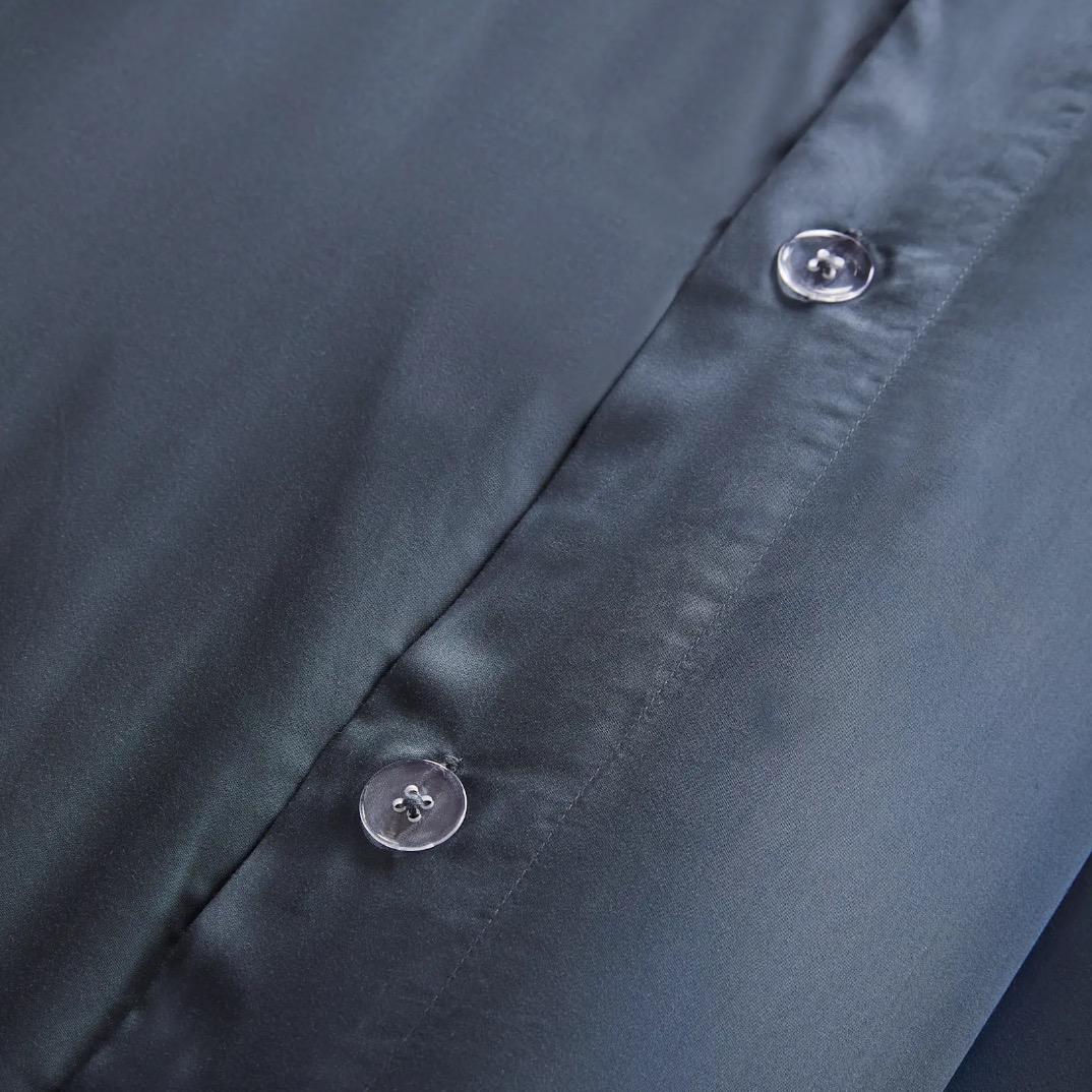 Qelune Bamboo Duvet Cover Set – Cooling Organic Bamboo Bedding in Nightfall