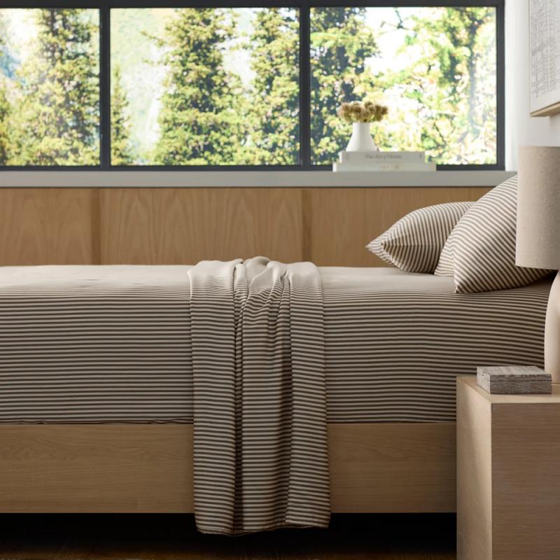 Classic Stripe Bamboo Bedding Set