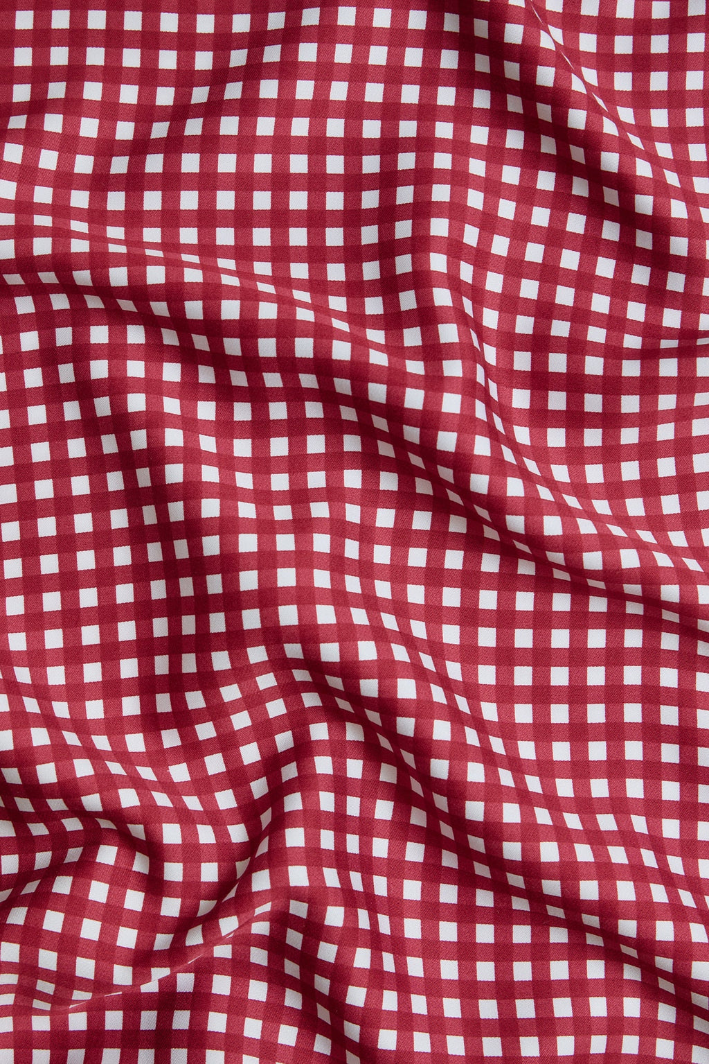 Cherry Gingham Bamboo Quilt Cover