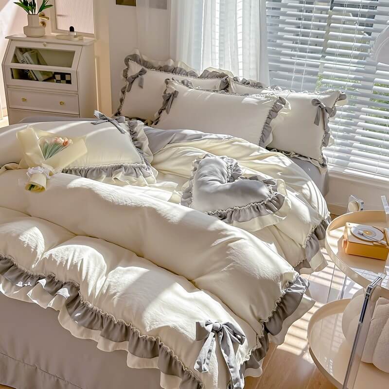 Kawaii Princess Korean Bedding Set