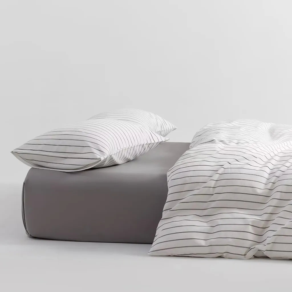 Classic Pinstripe Duvet Cover