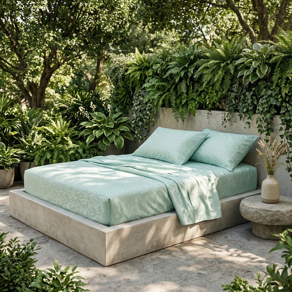 Geometric Patterns Bamboo Bedding Set