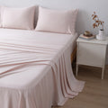100% Bamboo Sheet Sets - Pale Pink