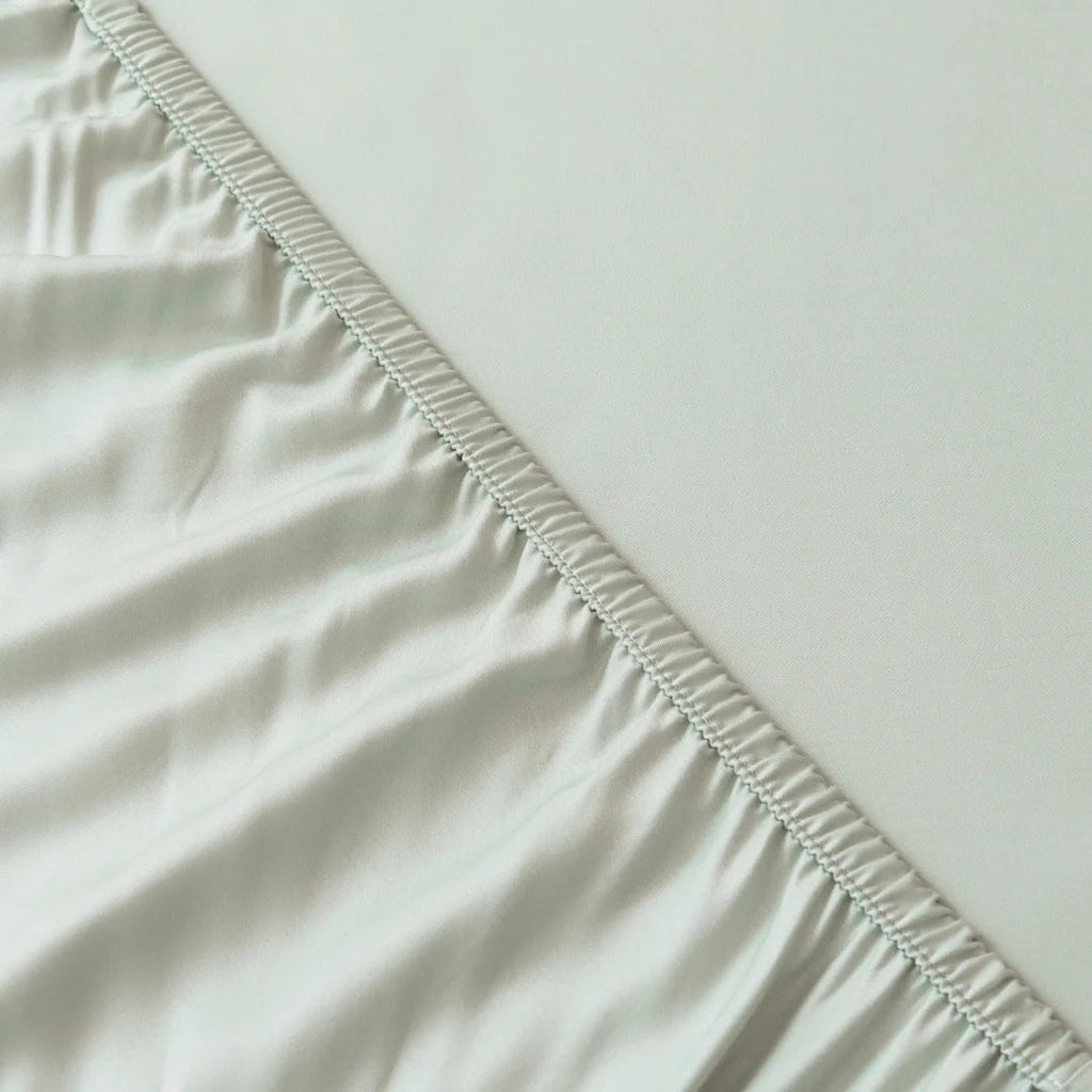 Bamboo Fitted Sheet Set - Sage