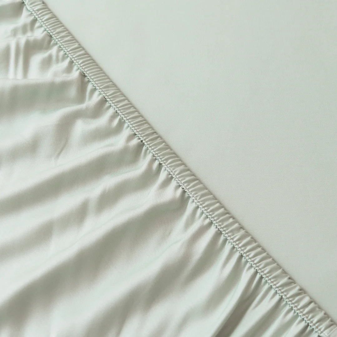 Bamboo Fitted Sheet Set - Sage
