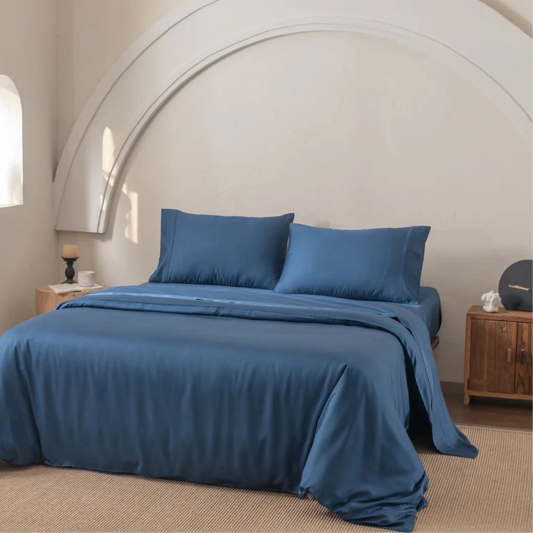 Bamboo Quilt Cover - Midnight