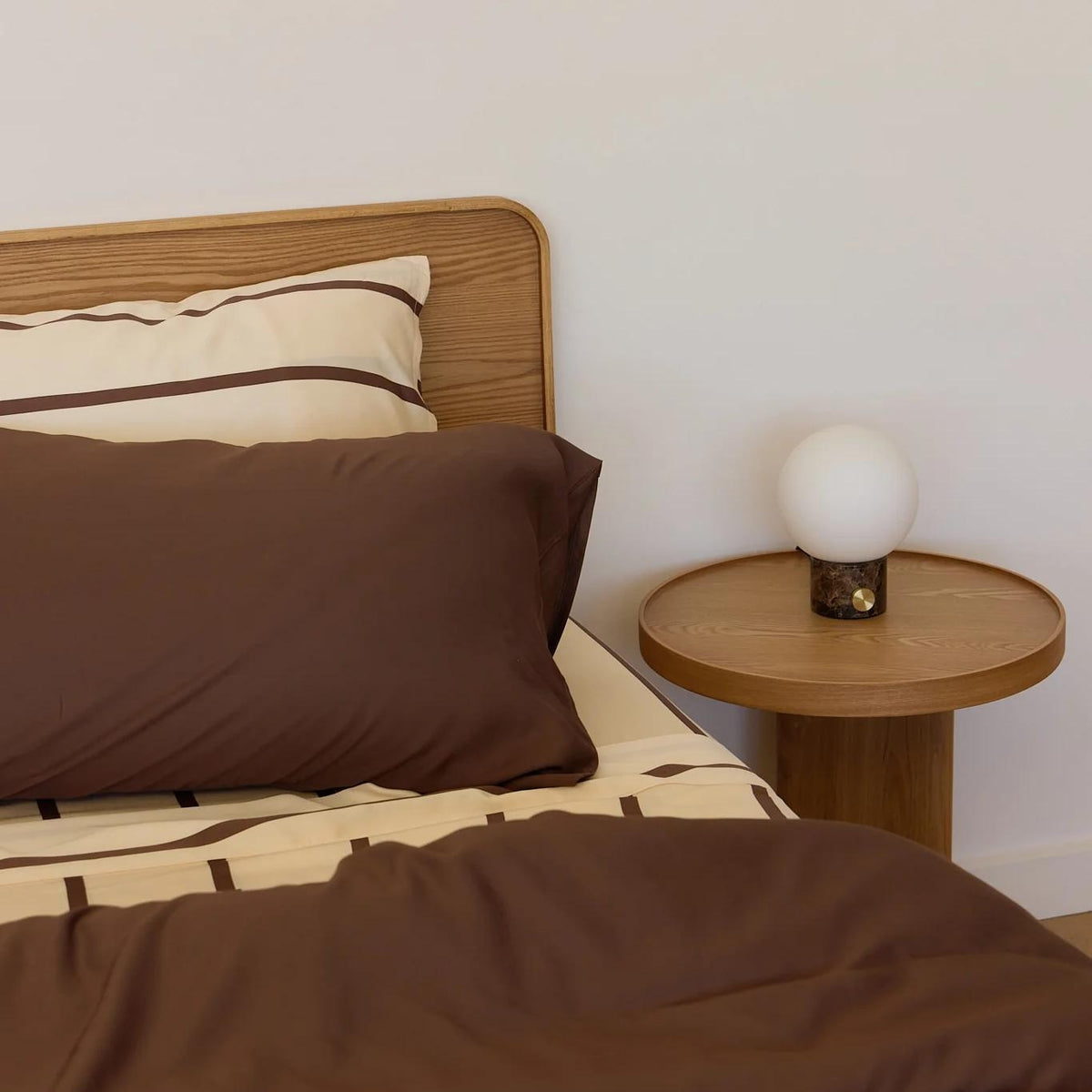 Stripe Bamboo Bedding Set