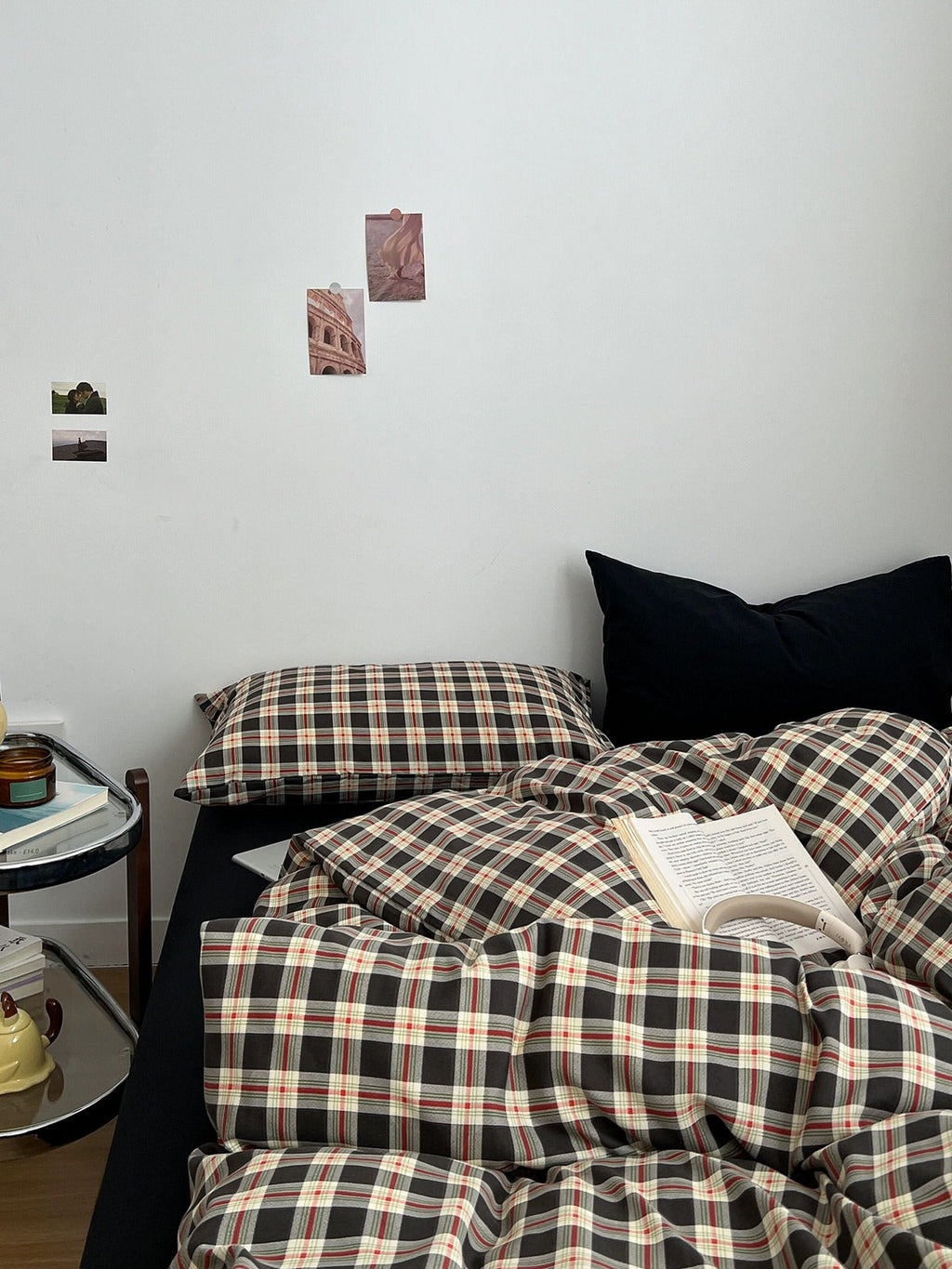 Christmas Plaid Print Bedding Set