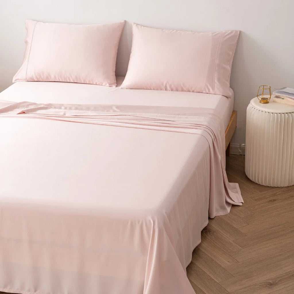 Bamboo Pillowcase Set - Blush