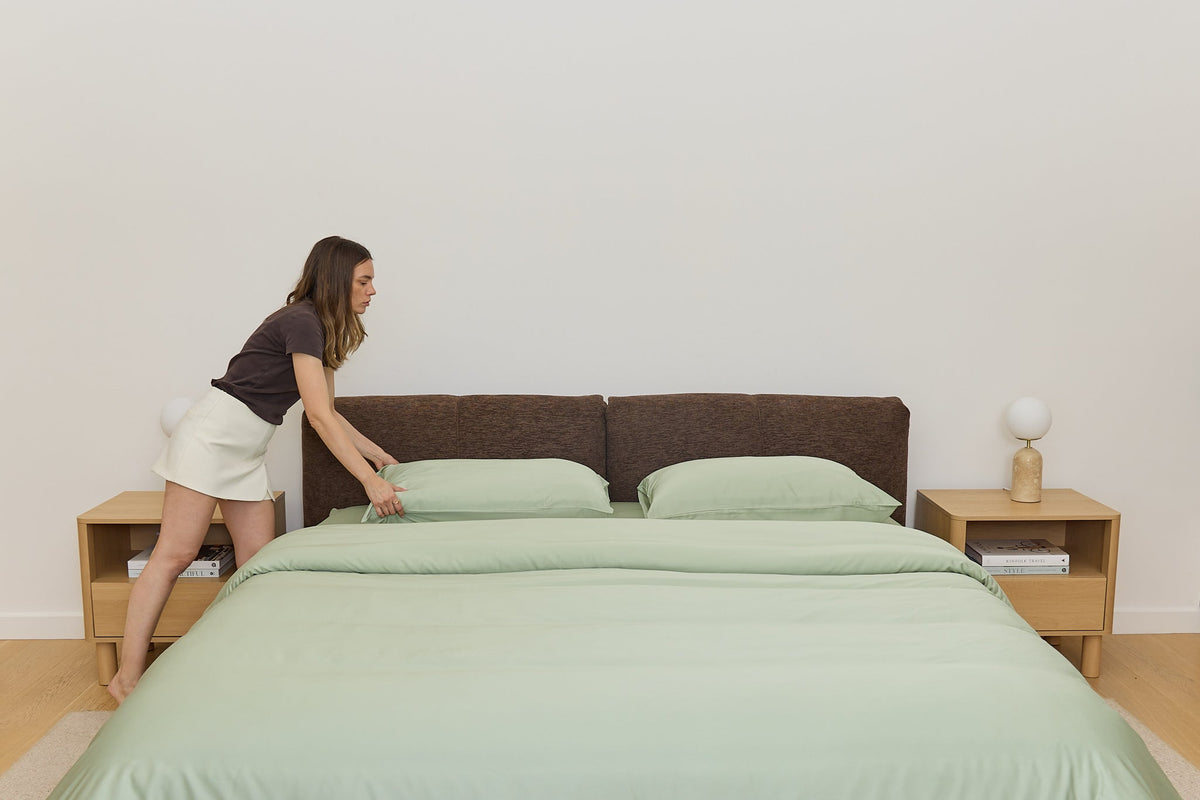 Pistachio Bamboo Quilt Cover