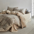Vintage Patchwork Style Cotton Jacquard Duvet Cover