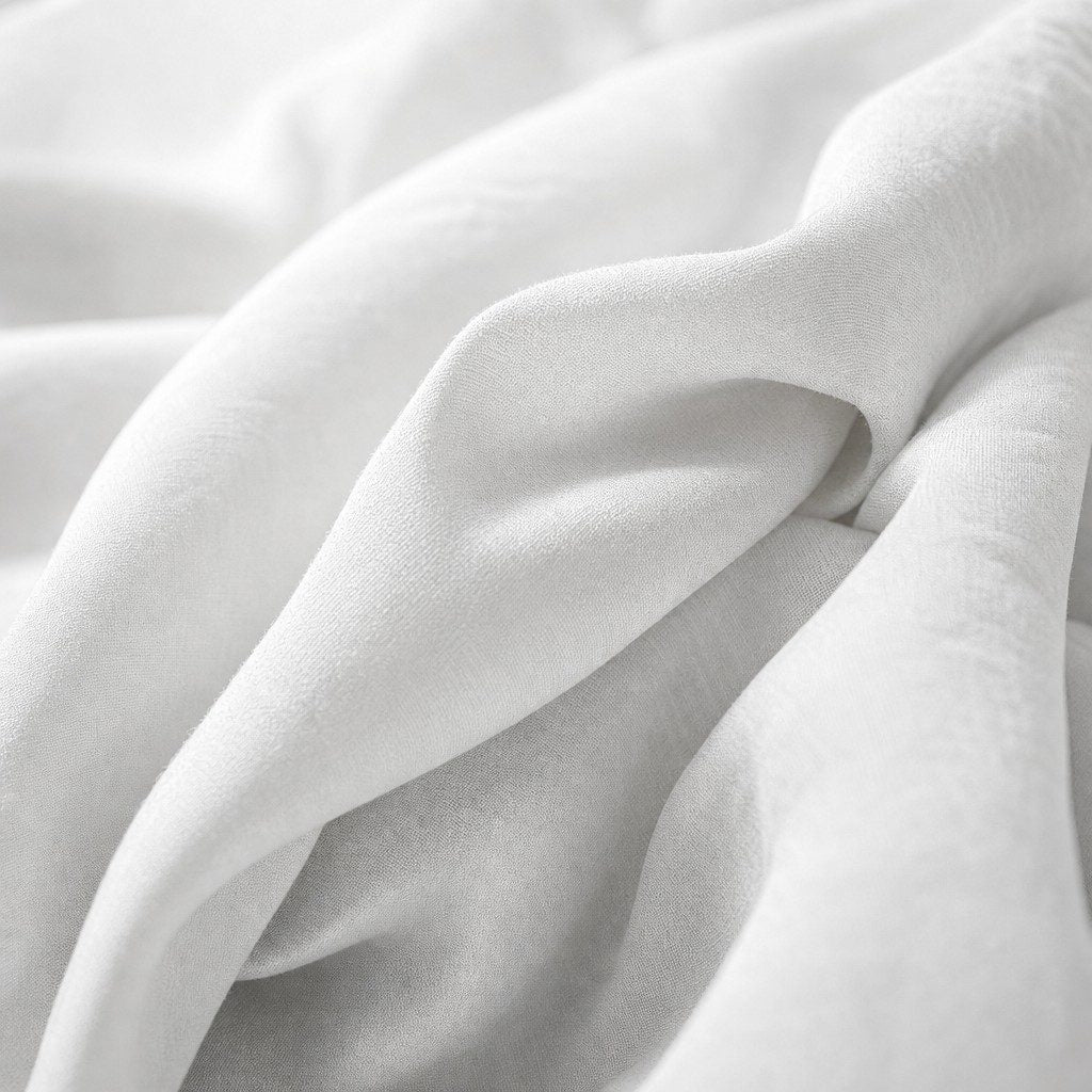 Cottara Washed Cotton Bedding Set Soft Breathable Bed Linen for Cozy Dorm and Home Use G65