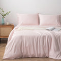 Bamboo Quilt Cover - Blush