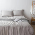 Bamboo Quilt Cover - Silver