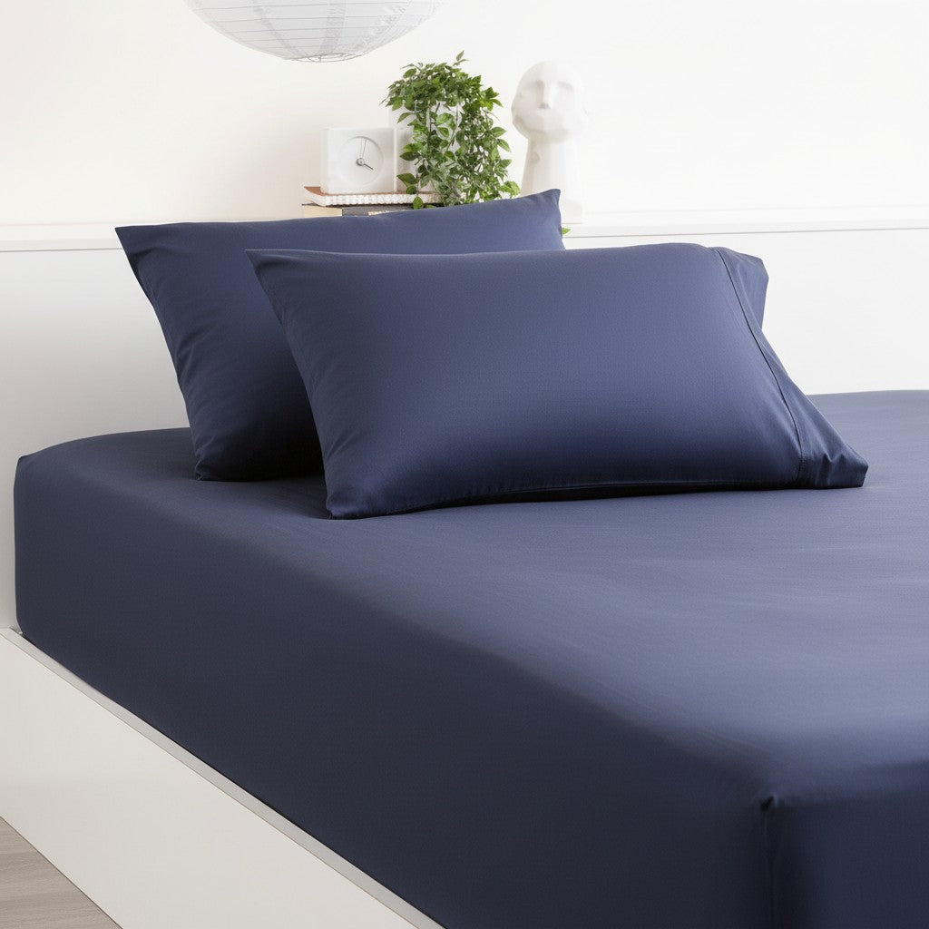 Bamboo Cotton Indigo Pillowcase