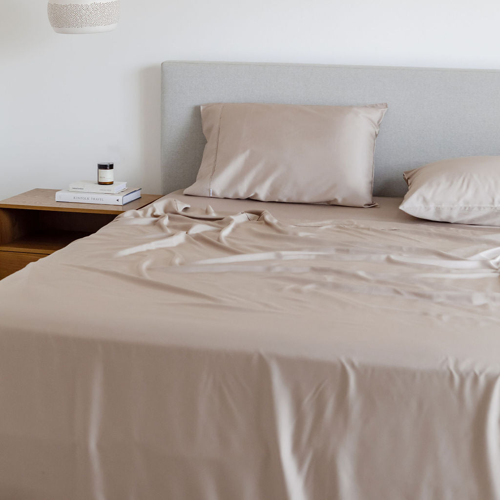 Latte Bamboo Sheet Set