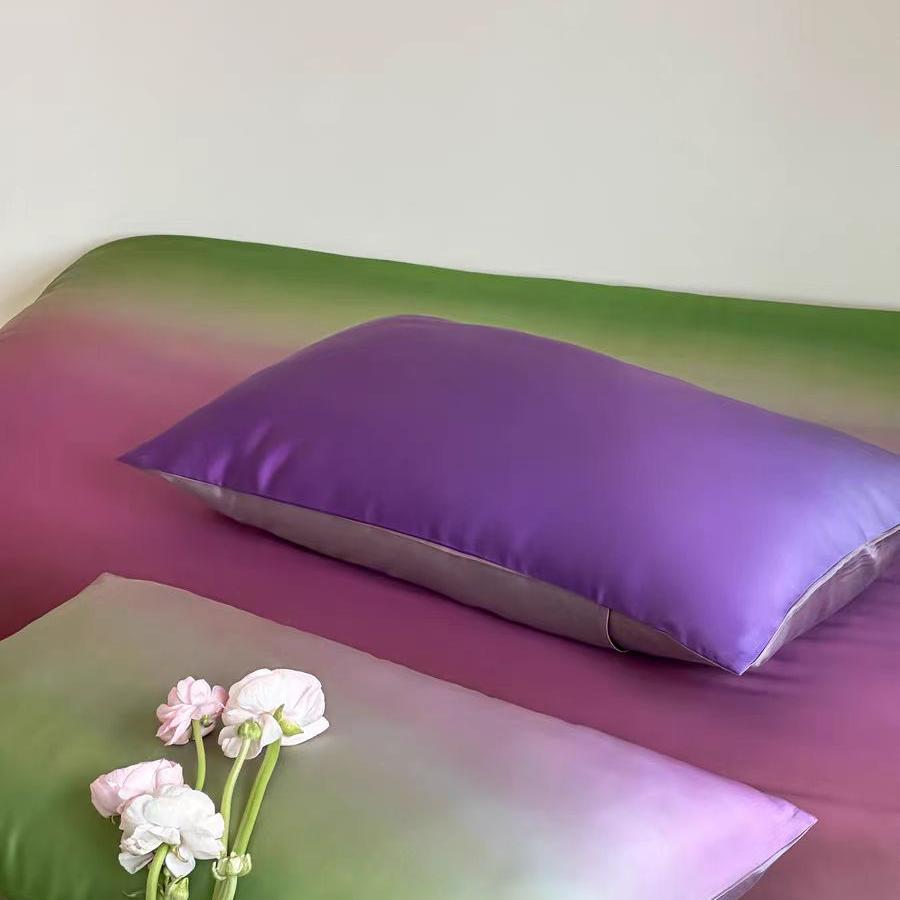 Luxury Ombre Aurora Bedding Set - Green