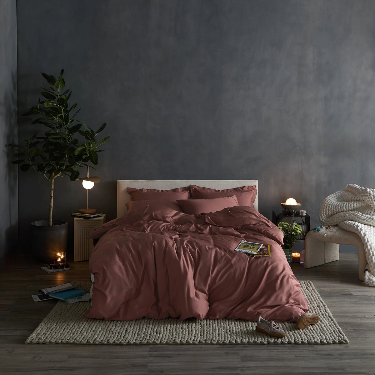 Iced Cooling Bamboo Bedding Set