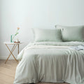 Bamboo Quilt Cover - Sage