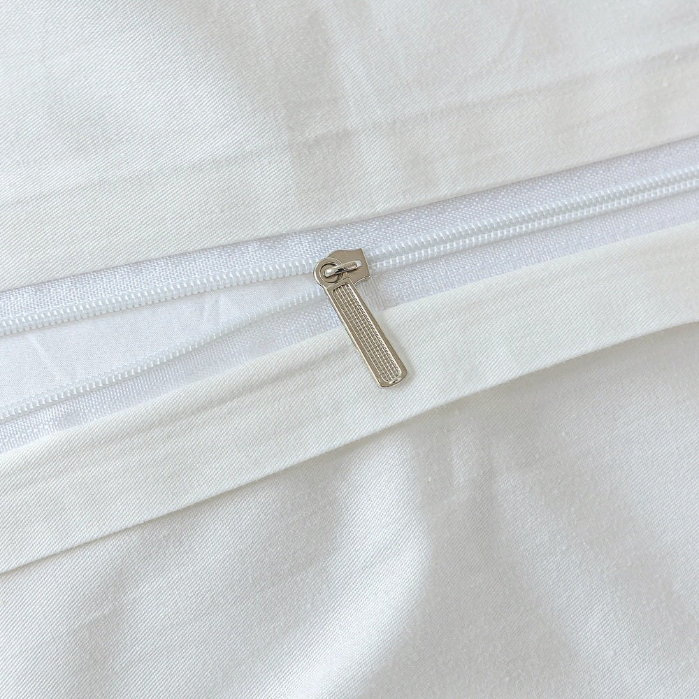 Simple Soft Cotton Duvet Cover & Sham Set
