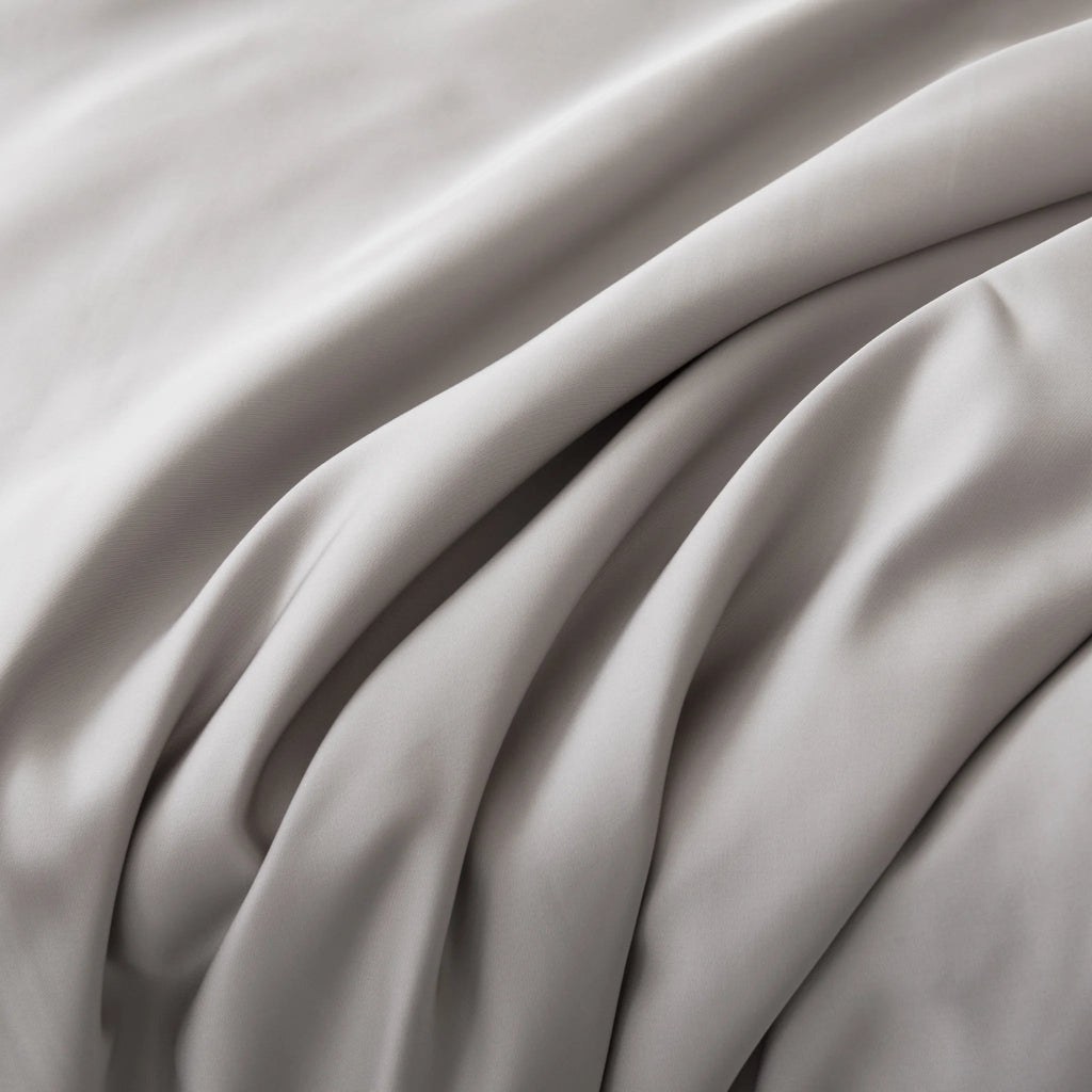 Bamboo Quilt Cover - Silver