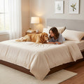 Pet Hair Repellent Bamboo Bedding Set