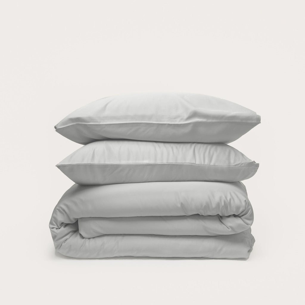Silver Bamboo Quilt Cover