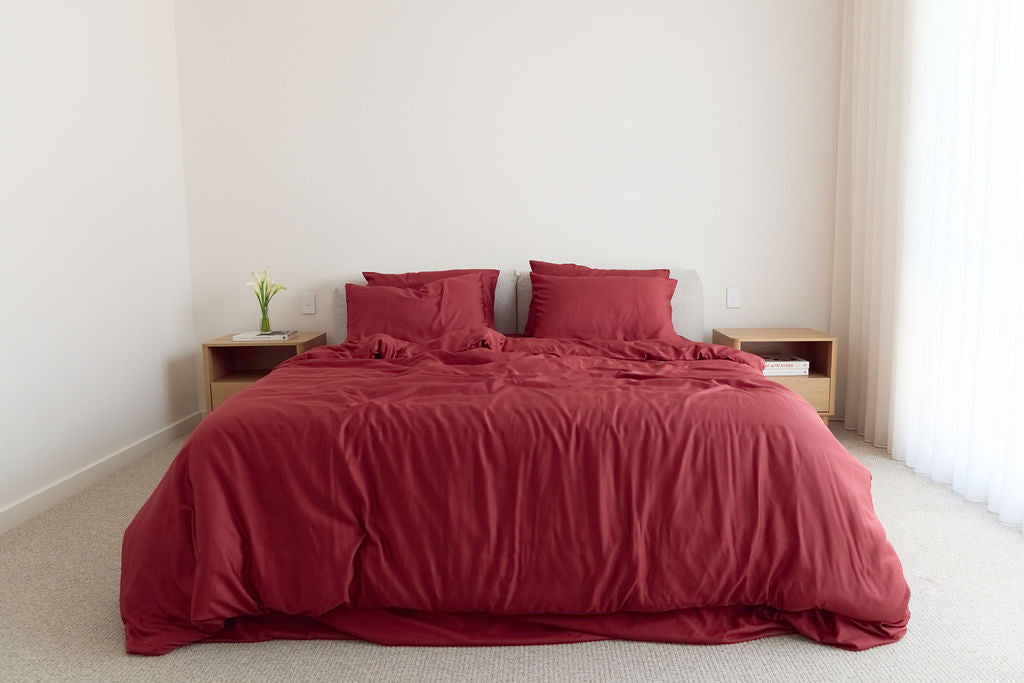 Cherry Bamboo Sheet Set