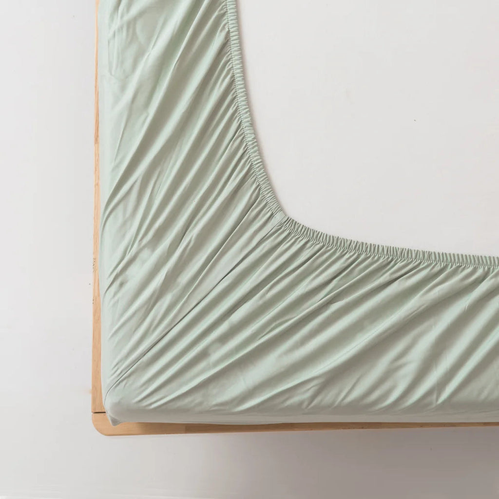 Bamboo Fitted Sheet - Sage