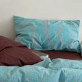 Vintage Striped Bedding Set