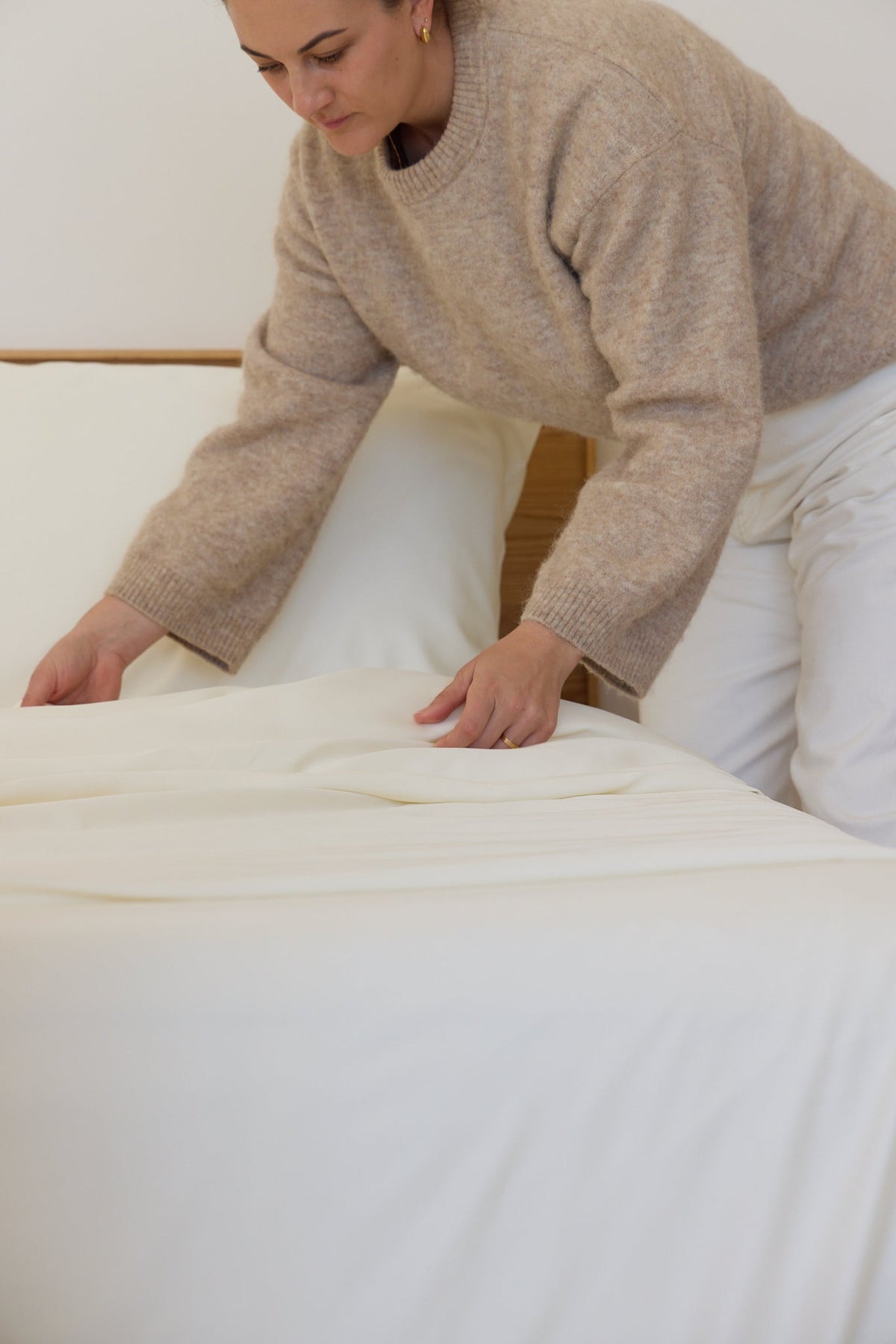 Cloud Bamboo Fitted Sheet