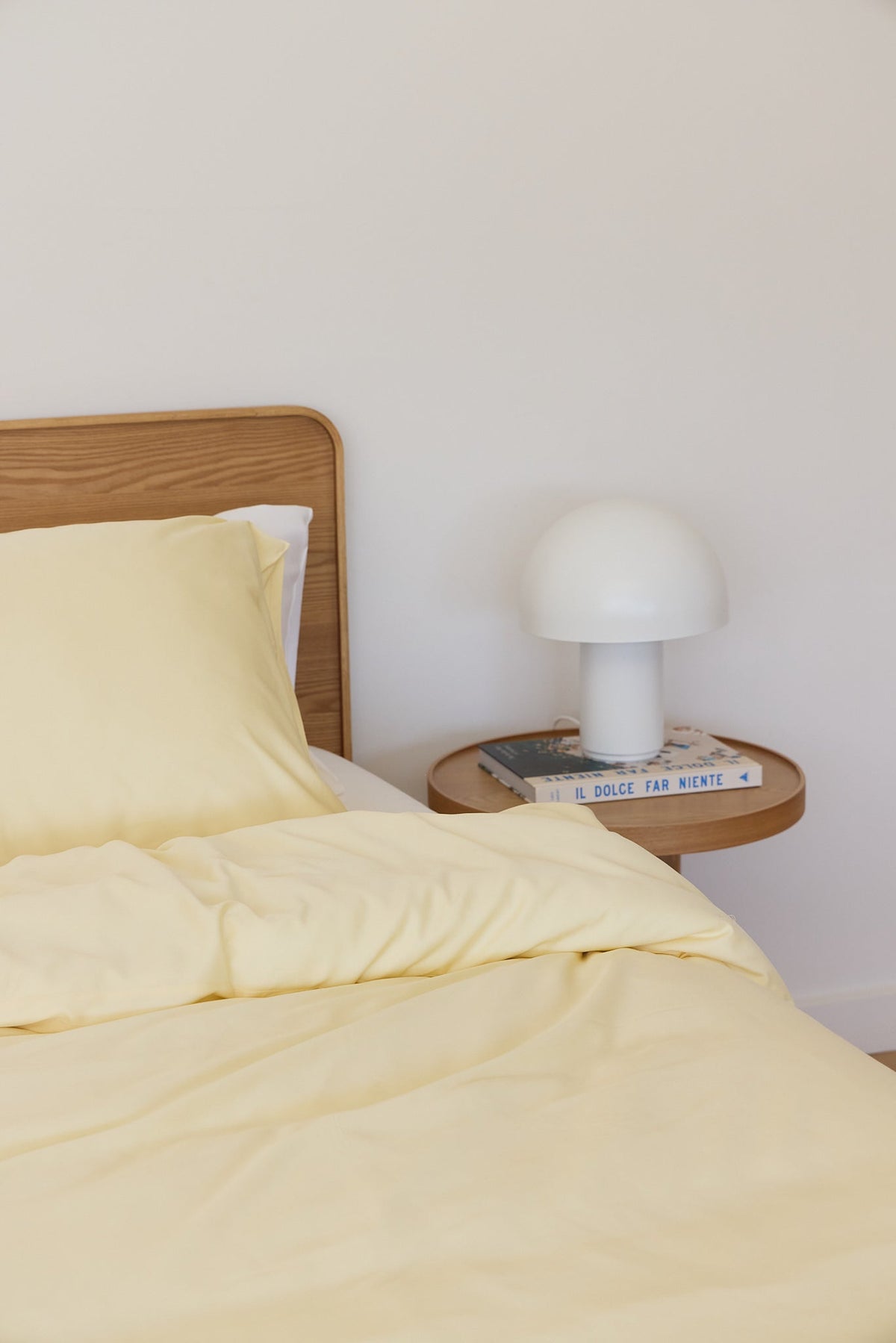 Butter Bamboo Fitted Sheet