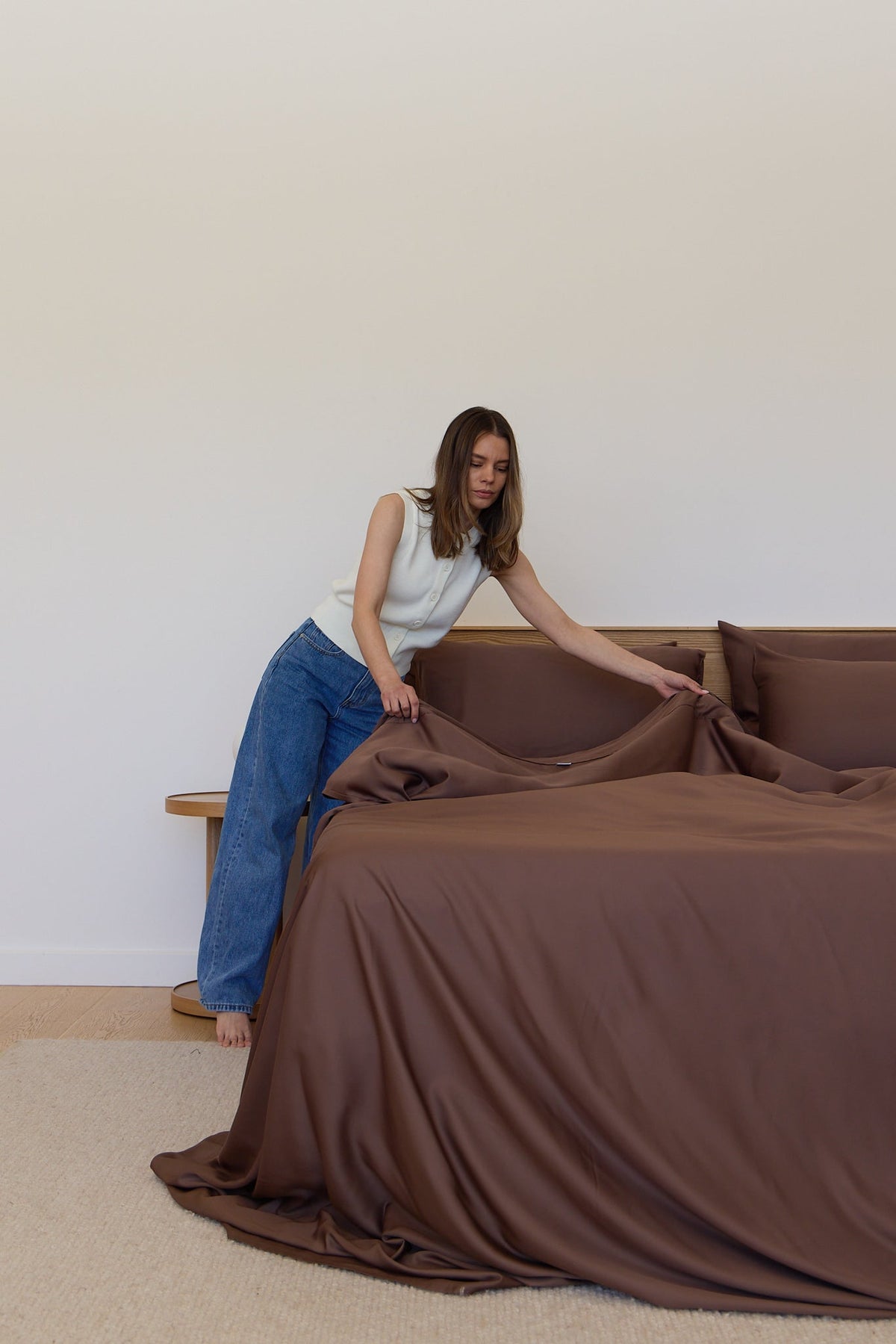 Chocolate Bamboo Sheet Set