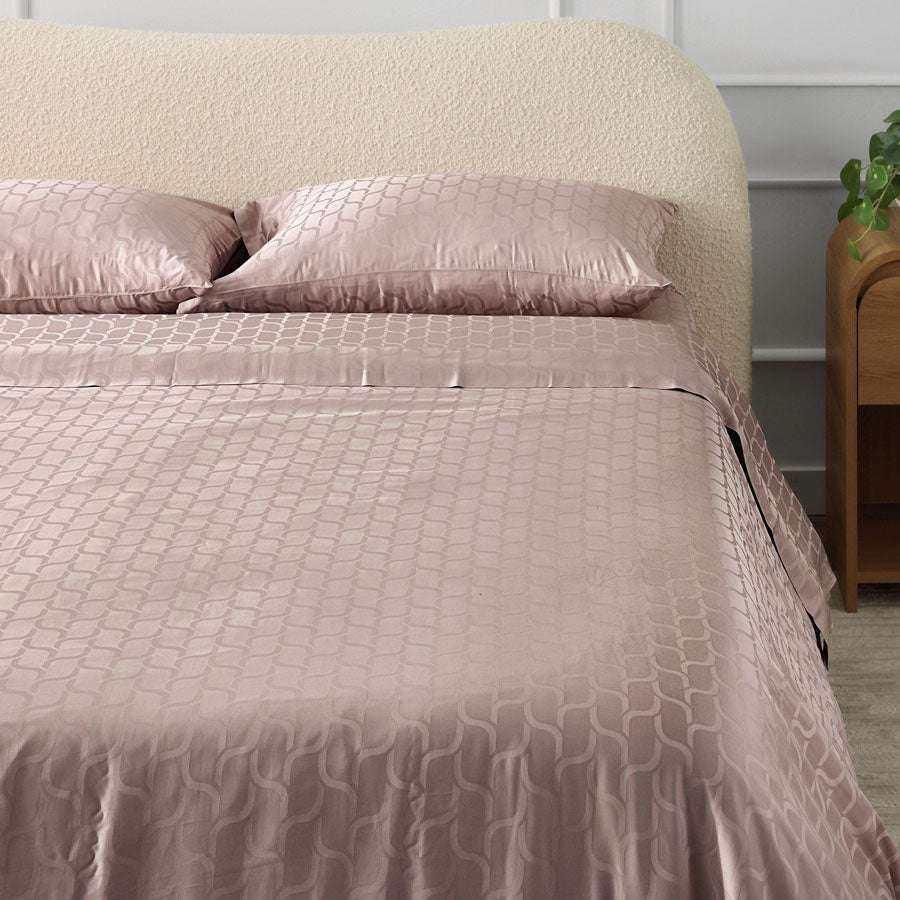 Geometric Patterns Bamboo Bedding Set