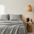 Qelune Bamboo Sheet Set 鈥?Cooling Organic Bamboo Bedding in Eucalyptus