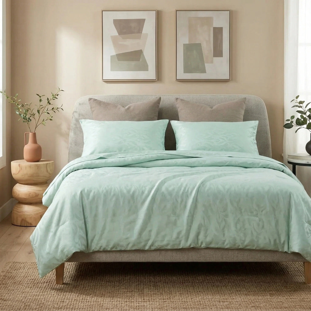 Geometric Patterns Bamboo Bedding Set