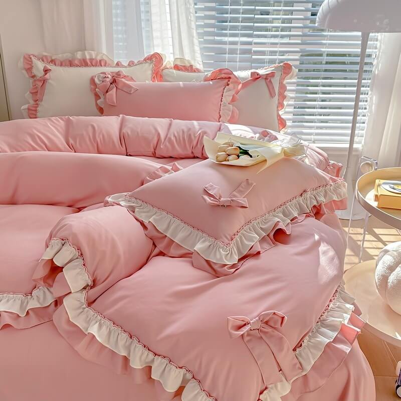 Kawaii Princess Korean Bedding Set